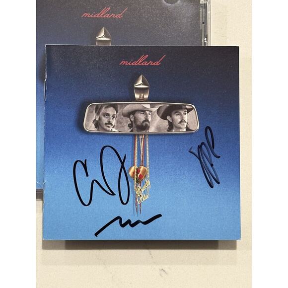 MIDLAND SIGNED AUTOGRAPHED BARELY BLUE CD 2024 BRAND NEW #1 - Picture 6 of 11